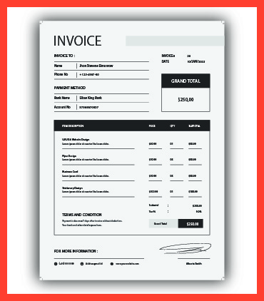Invoice Design