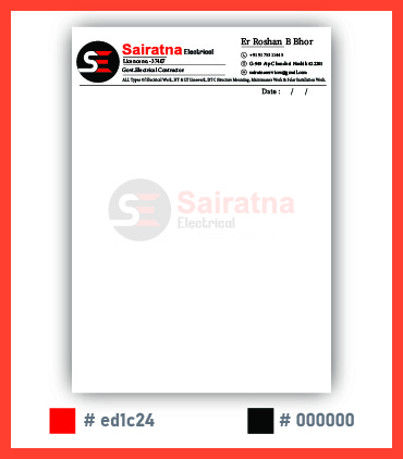 Letterhead design